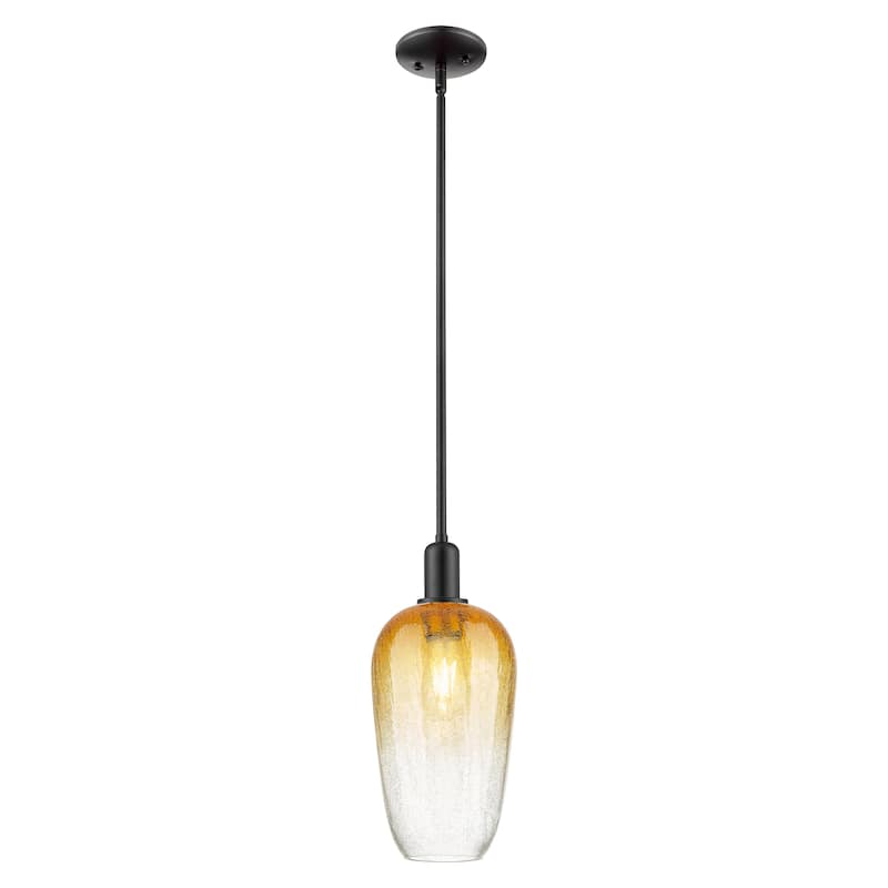 Innovations Lighting Downtown Urban - Brookhaven Flute - 1 Light 7" Stem Hung Mini Pendant