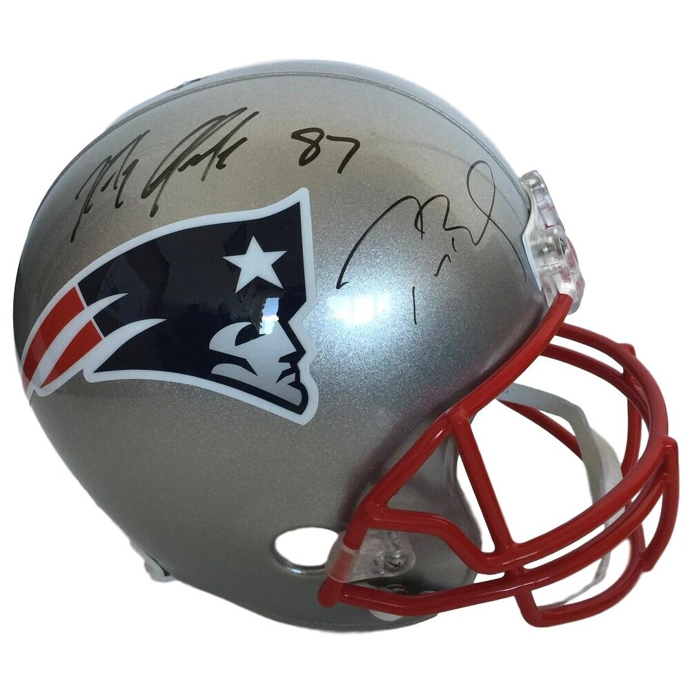 Shop Tom Brady Rob Gronkowski Signed Patriots Full Sz Replica
