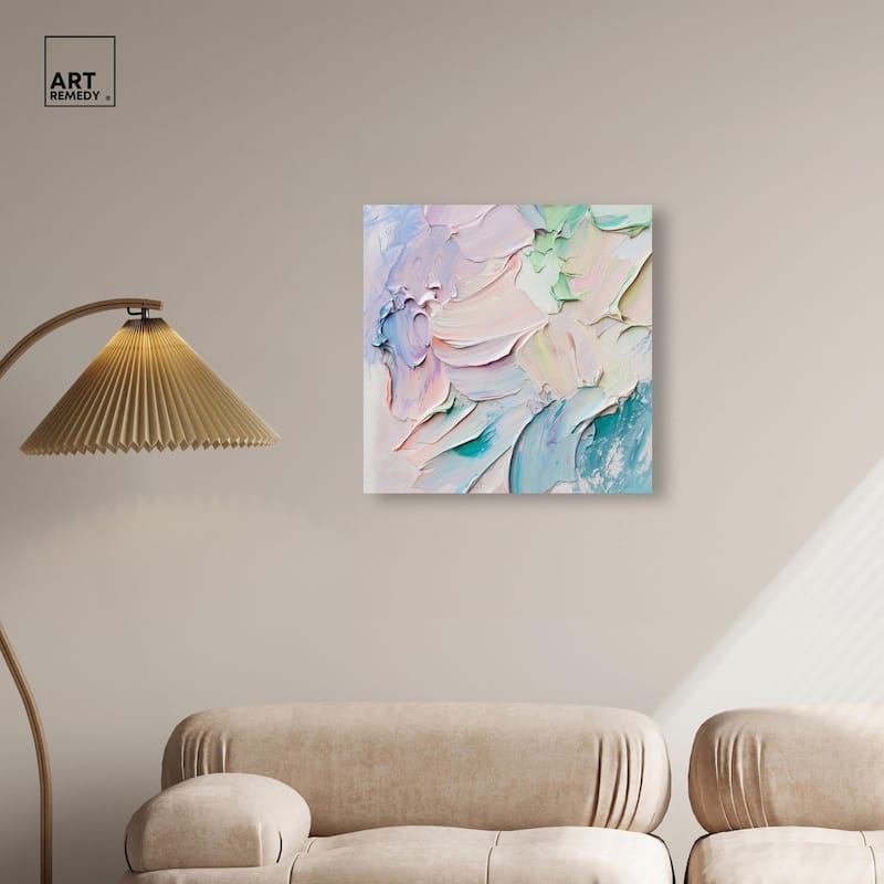 Flowing Mousse I Canvas by Art Remedy, Gallery Wrapped