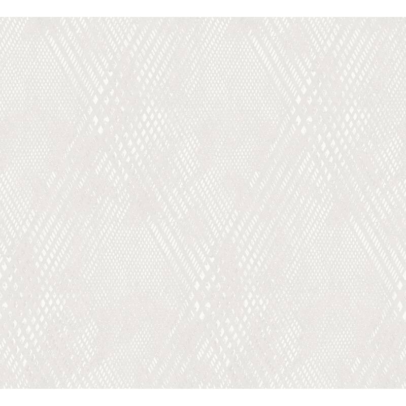 A-Street Prints Celik Dove Geometric Wallpaper