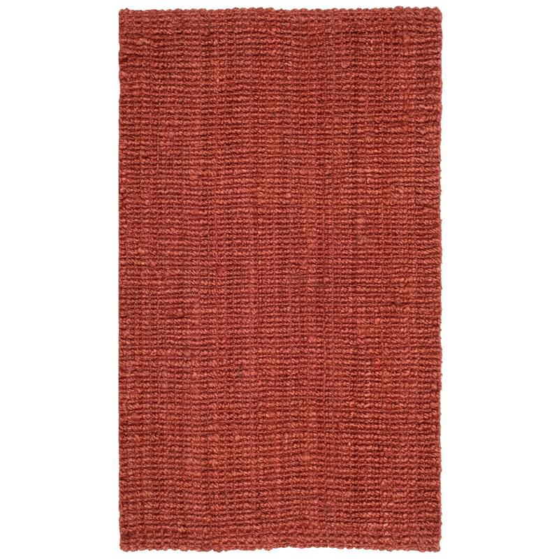 SAFAVIEH Jerneja Handmade Solid Chunky Jute Area Rug