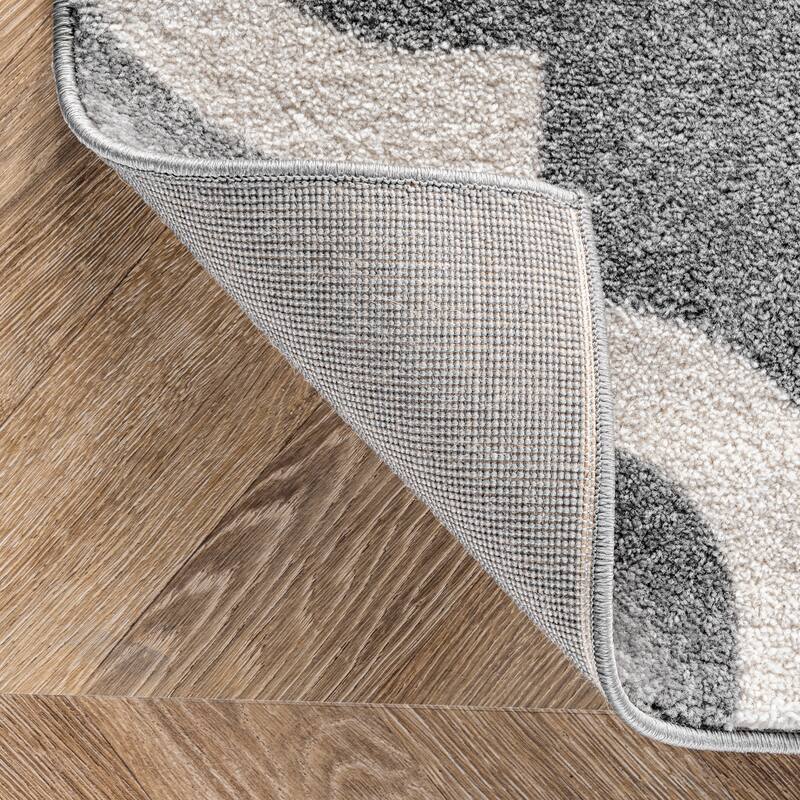 Nuloom Luna Geometric Trellis Area Rug