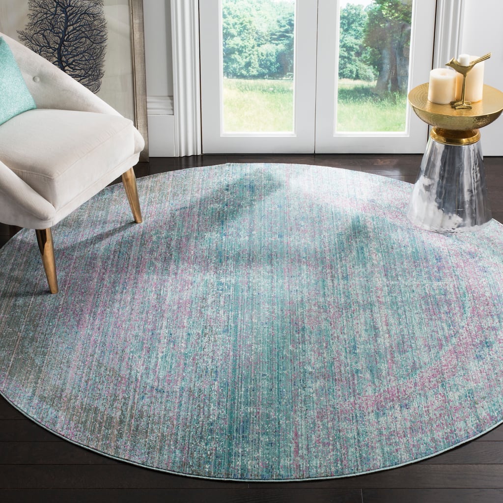 SAFAVIEH Valencia Vezira Boho Distressed Rug