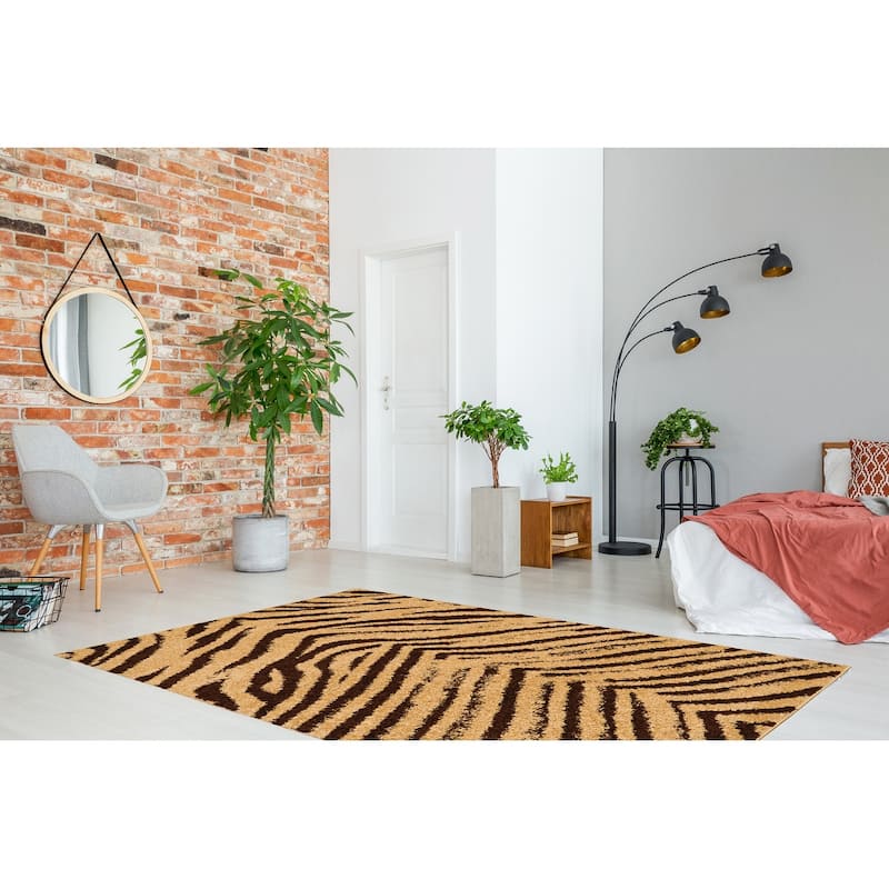 Linon Moroccan Sahara Distressed Rug