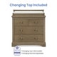 preview thumbnail 3 of 3, Paloma 4 Drawer Dresser with Changing Top