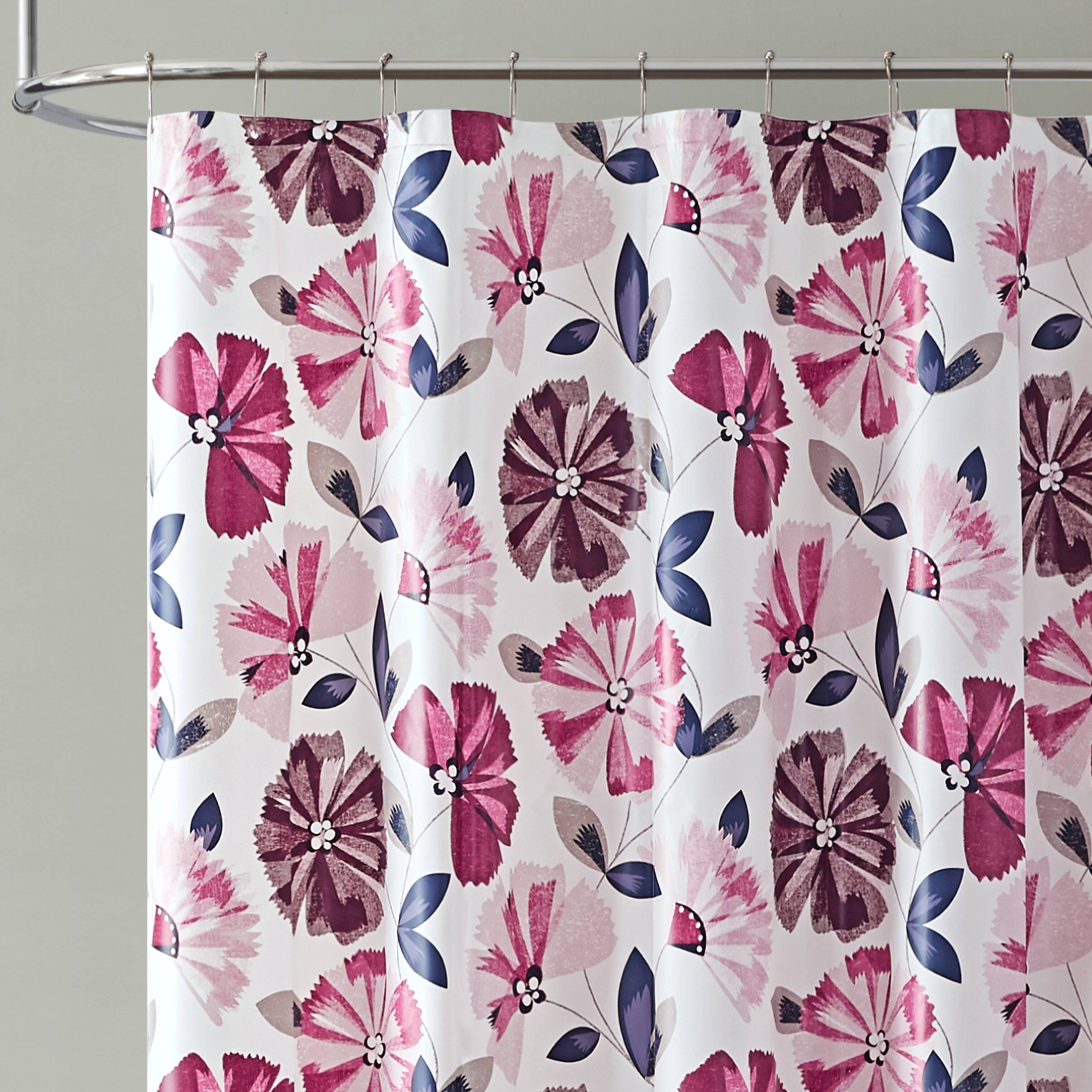 VCNY Home 14Piece Tundra Tropical PEVA Shower Curtain Set Bed Bath & Beyond 34223356