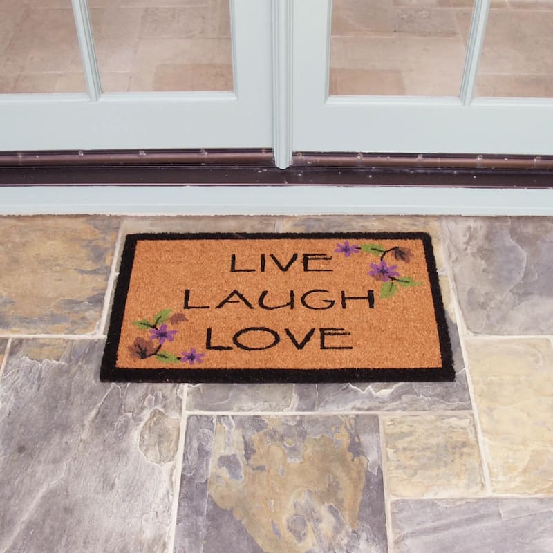 Rubber-Cal "Enduring Love" Doormat Kit - 18" x 30" - 2 Door Mats