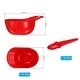 preview thumbnail 2 of 8, 12 Set Ice Cream Bowls and Spoons Set, 8oz Baseball Cap Ice Cream Bowl