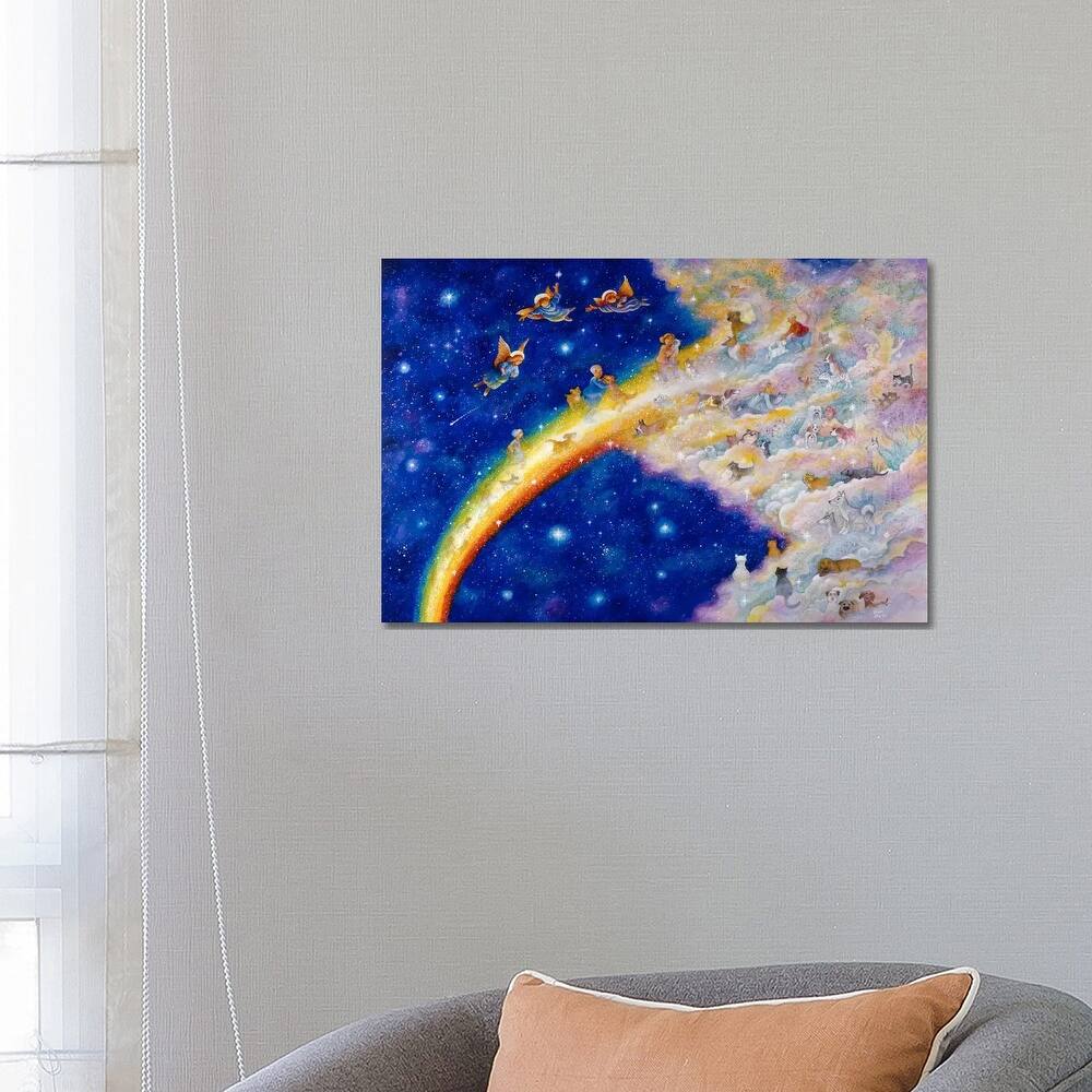 iCanvas "Rainbow Bridge" by Bill Bell Canvas Print
