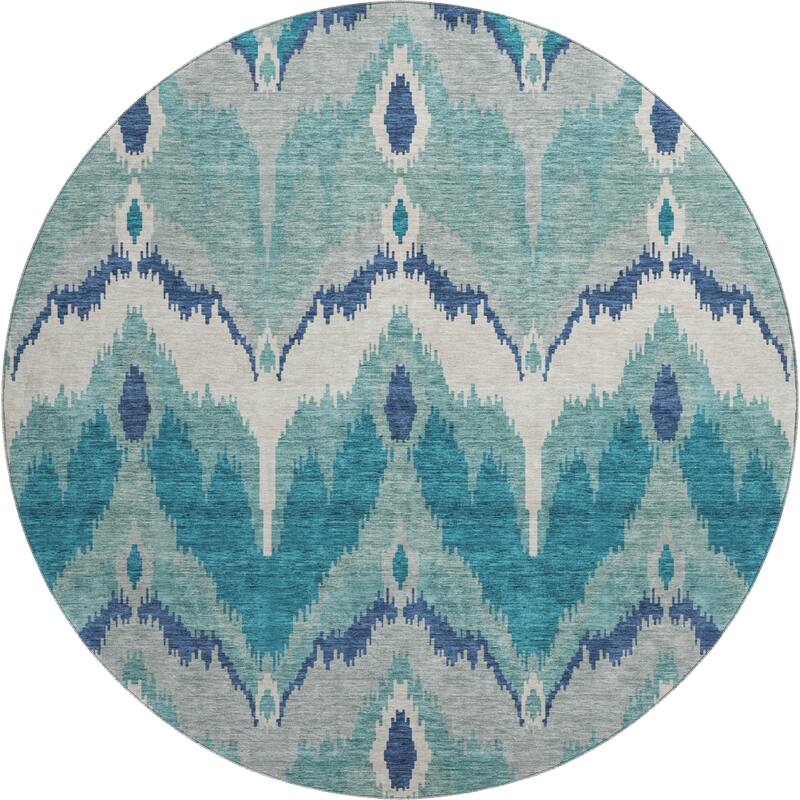 Premium Washable Super Soft Modern Ikat Mayfield Rug