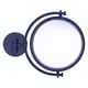 preview thumbnail 10 of 26, Allied Brass 8 Inch Wall Mounted Make-Up Mirror 5X Magnification Mediterranean Blue