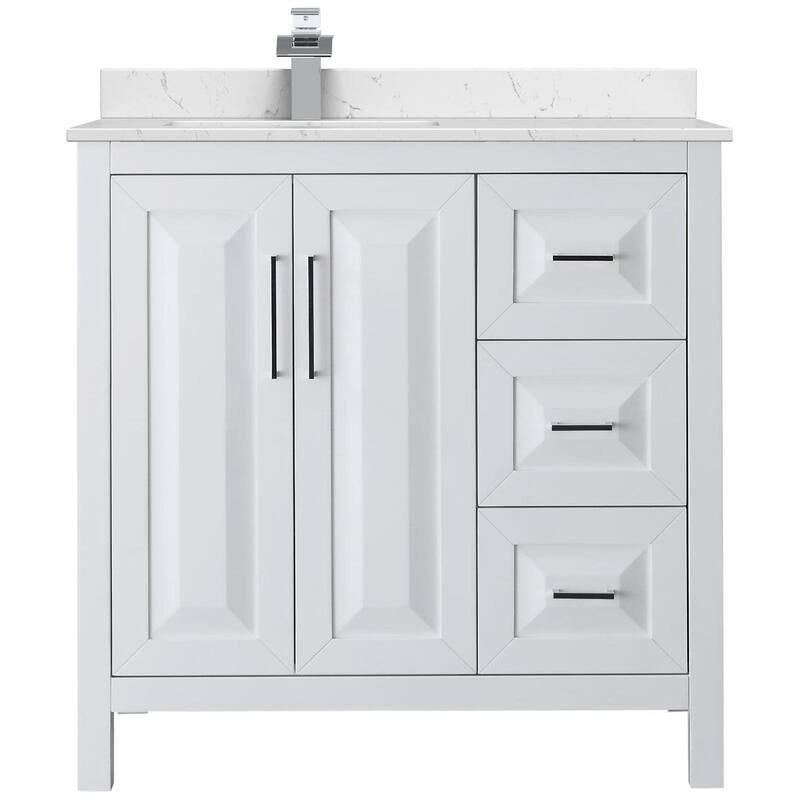 Wyndham Collection WCV252536S-Left-VCA-MXX Daria 36" Free Standing