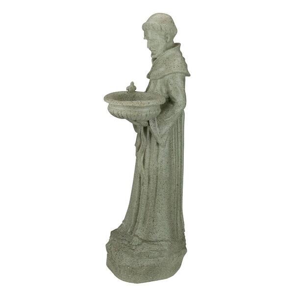 Shop 24 St Francis Of Assisi Speckled Religious Bird Feeder