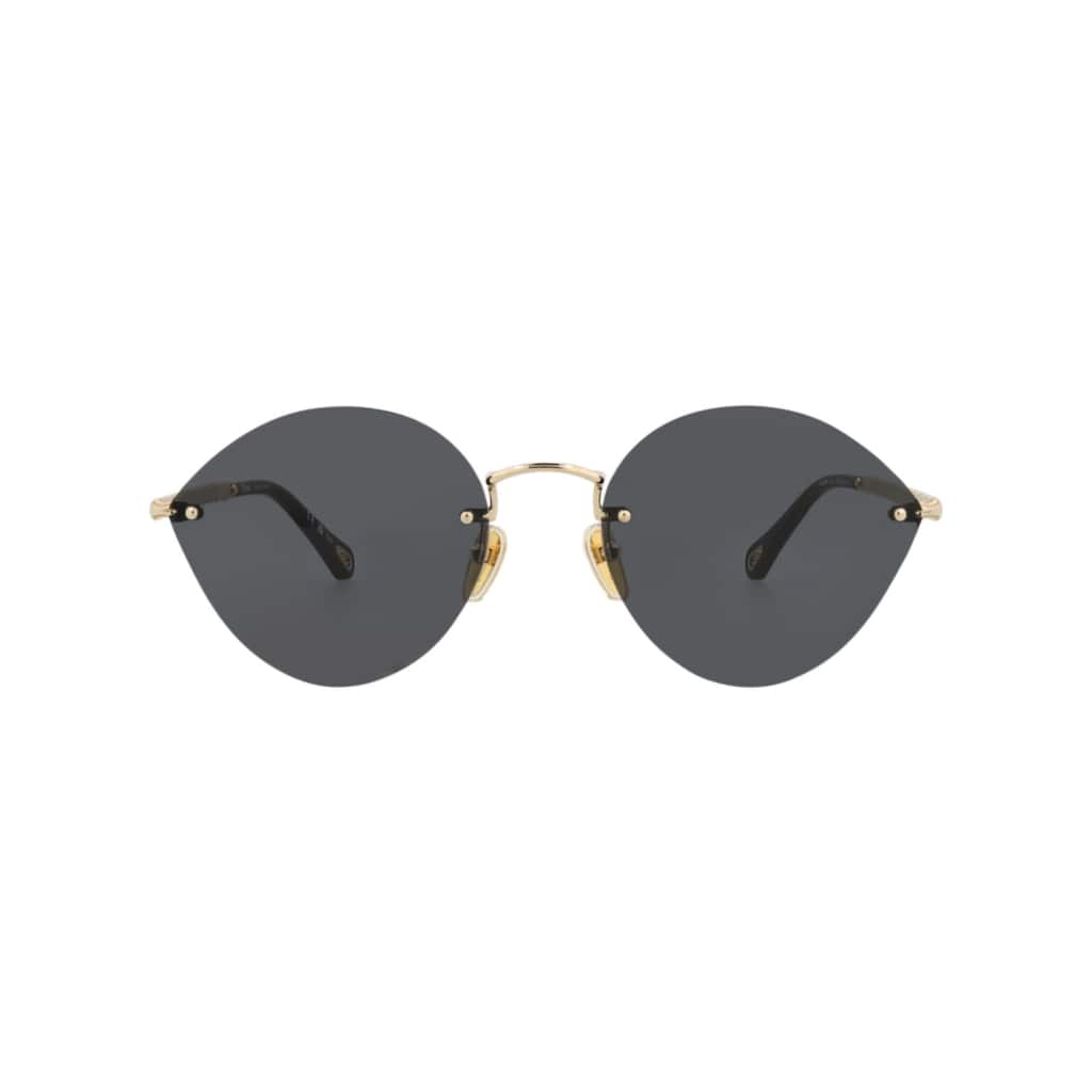 Chloé Cat Eye-Frame Metal Sunglasses