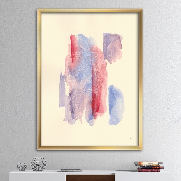 Designart 'geometric Pastel I' Mid-Century Modern Framed Art Print. Opens flyout.
