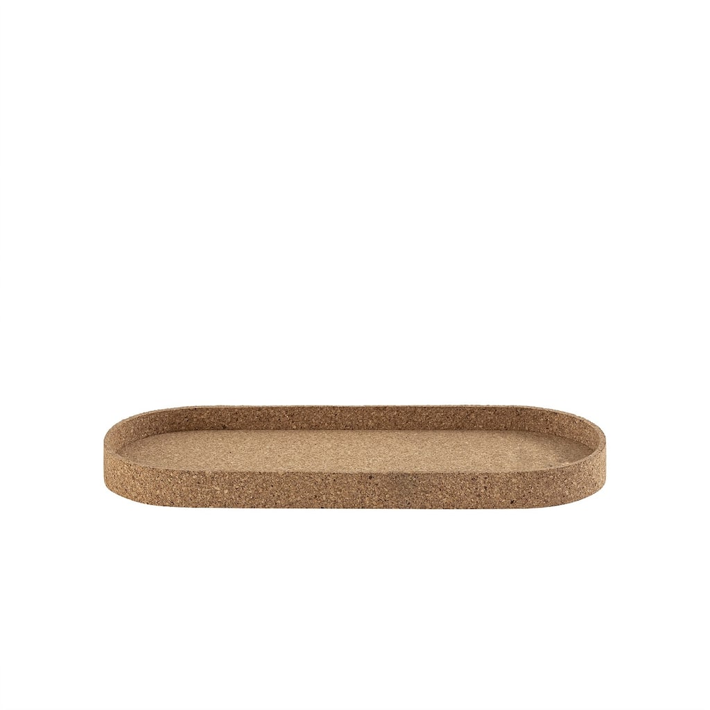 Oval Cork Tray Small