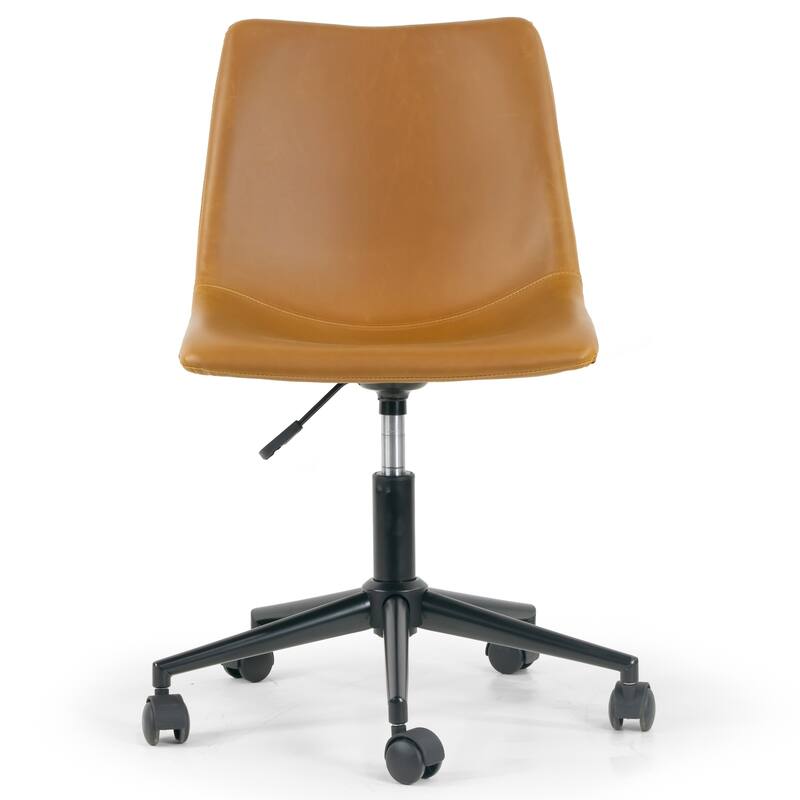 Adan Faux Leather Adjustable Height Office Chair