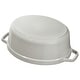 preview thumbnail 4 of 3, STAUB Cast Iron Oval Cocotte, Dutch Oven, 5.75-quart, serves 5-6, Made in France - 5.75-qt