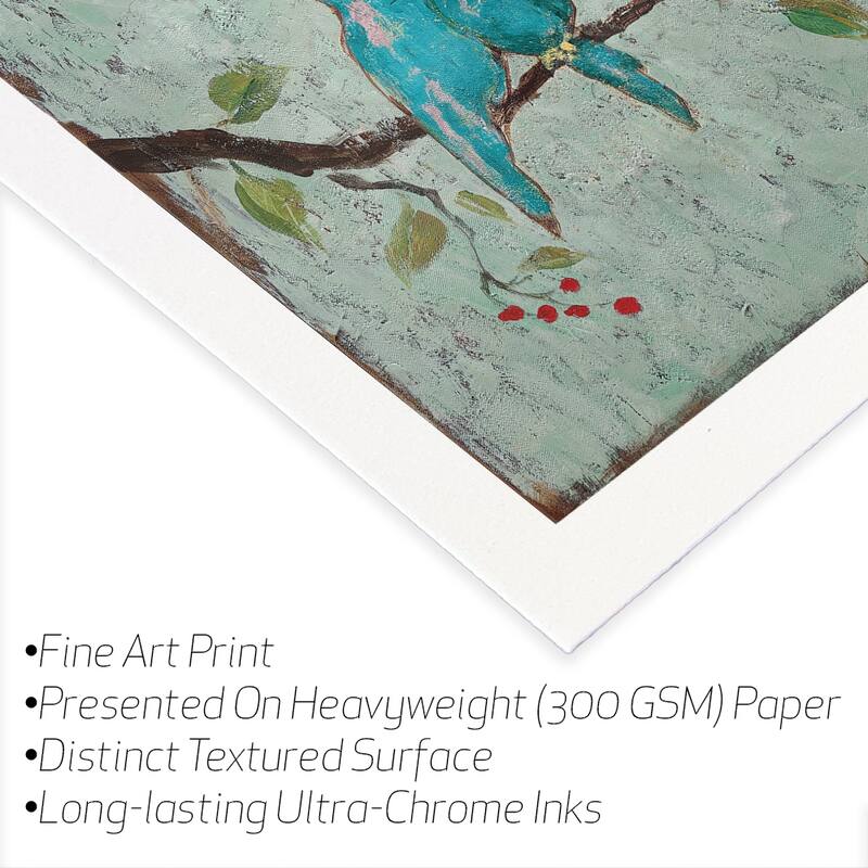 Love Birds IV Fine Art Paper Print by Katy Frances - Multi - 24x24