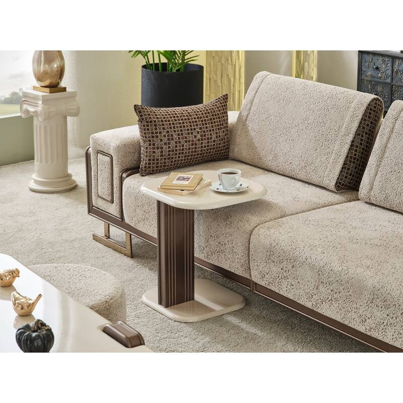 Neymi 6 Pieces Living Room Sets 2 Sofa 2 Chair 1 Coffe Table 1 End Table