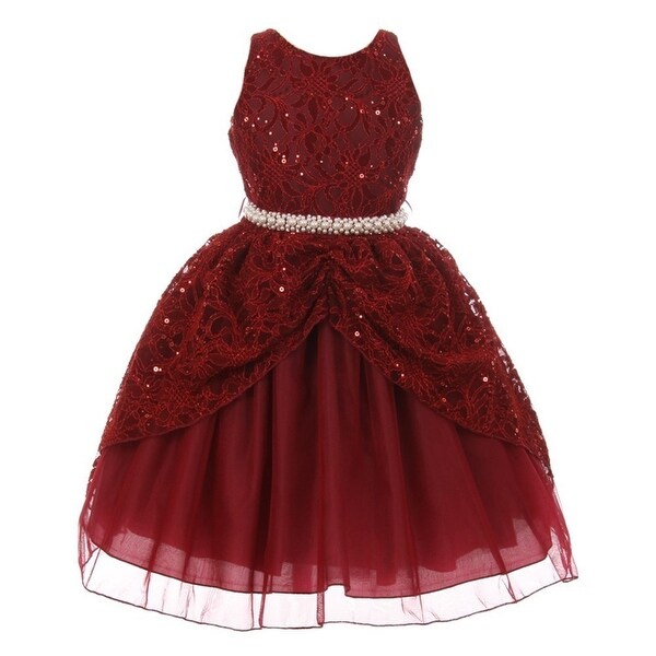 maroon christmas dress