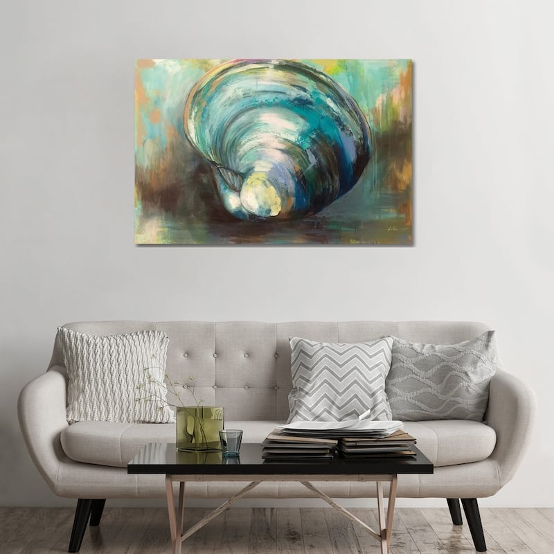 iCanvas "Solo Quahog" by Jeanette Vertentes Canvas Print - 32x48x1.5