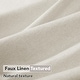 preview thumbnail 6 of 28, Deconovo Linen Blackout Curtains Grommet Drapes for Living Room 2 Panels
