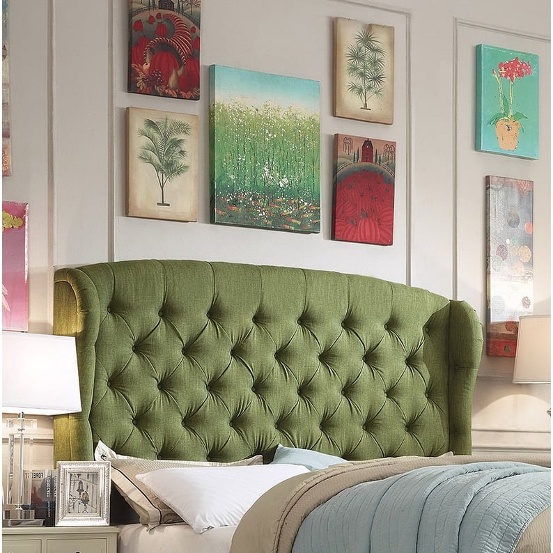 Moser Bay Leatham Upholstered Wingback Headboard