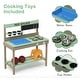 preview thumbnail 1 of 3, Childrens Mud Kitchen Bench 31.5"L x 15" W x 35" H - N/A