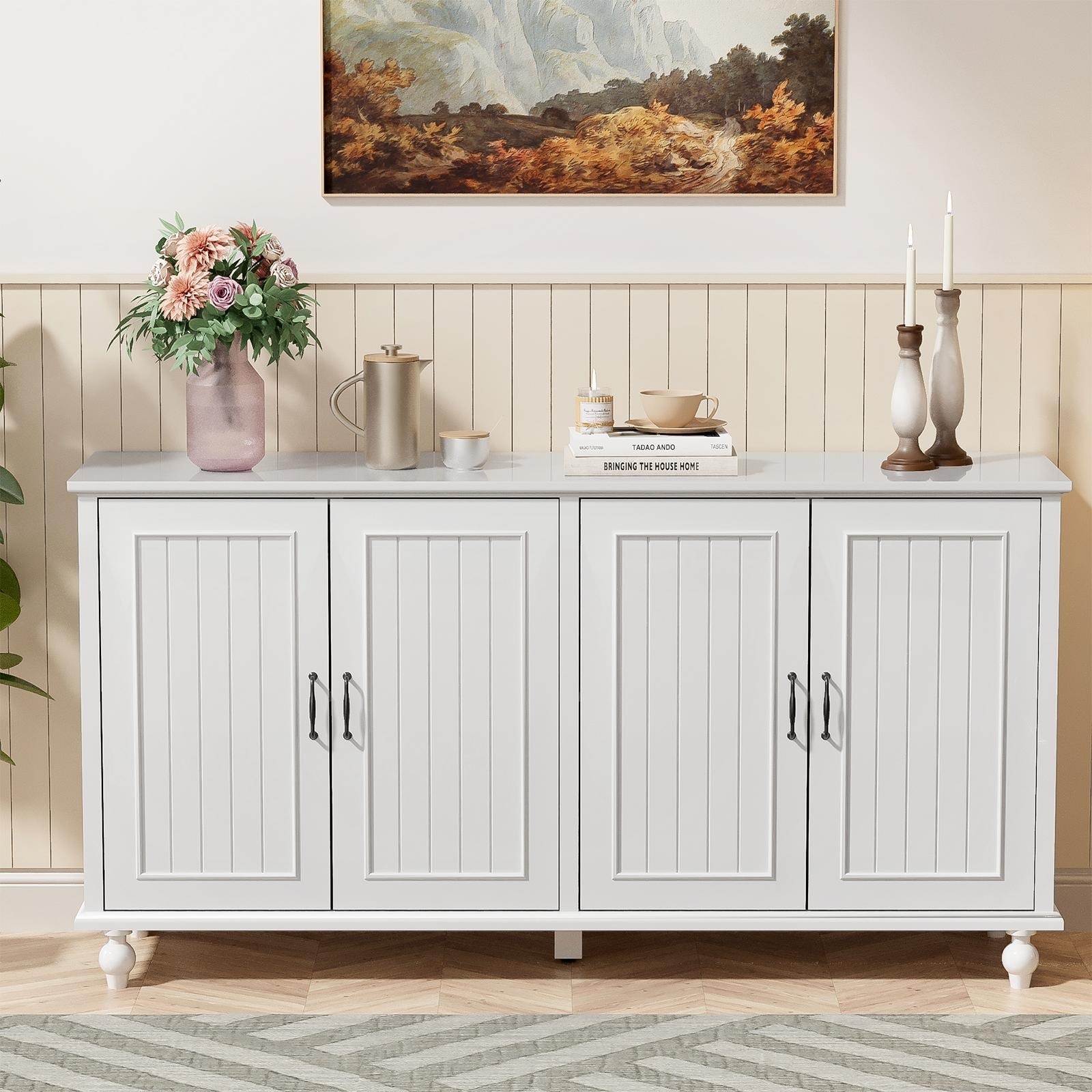 Sideboard Kitchen Buffet Coffee Bar Cabinet Accent Storage Cabinet Server Table Bed Bath Beyond 40634776