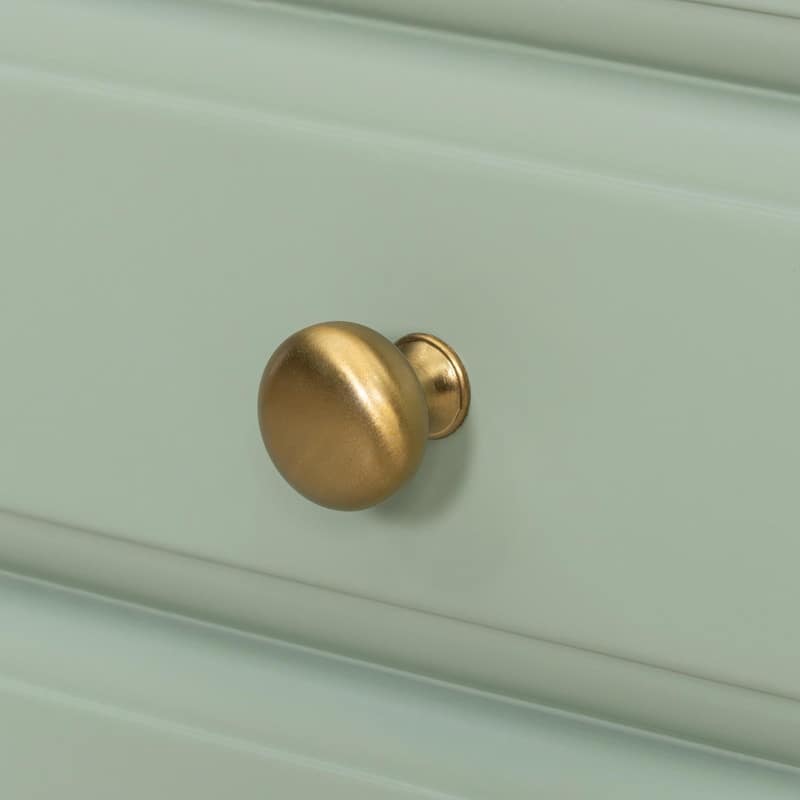 24" Bathroom Vanity with Sink, Freestanding Vanity Cabinet with Flip-Out Drawer, 3 Drawers, Ceramic Top