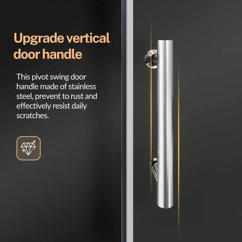 Elegant Curved Corner Entry Shower Enclosure Neo-Round 36.7" W x 36.7" D x 72" H Double Sliding Shower Doors in Chrome Finish