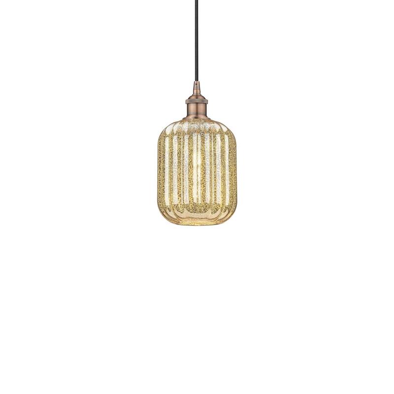 Innovations Lighting 616-1P-12-7 Preston Pendant Preston 7" Wide Mini - Antique Copper / Mercury