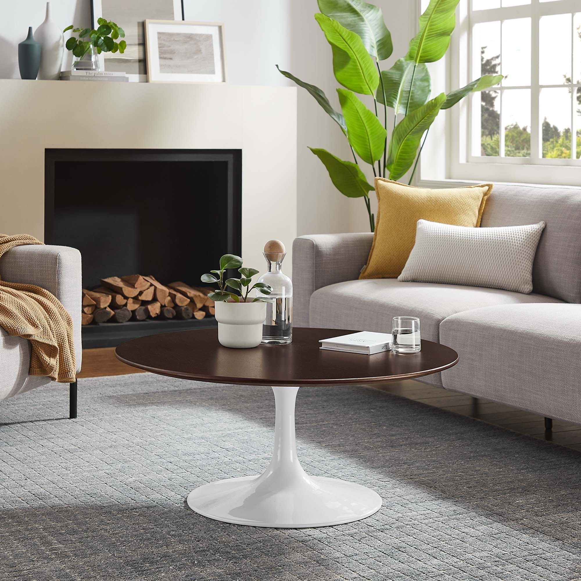 Lippa Round Wood Coffee Table