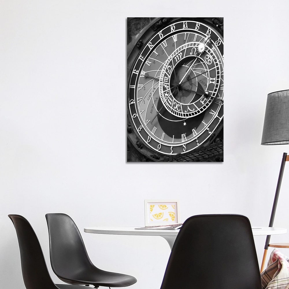iCanvas "Astronomic Watch Praha 11" by Moises Levy Canvas Print