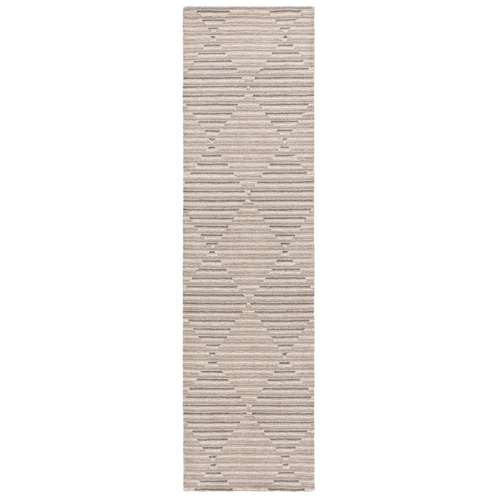 SAFAVIEH Handmade Ebony Soffia Geometric Wool Rug