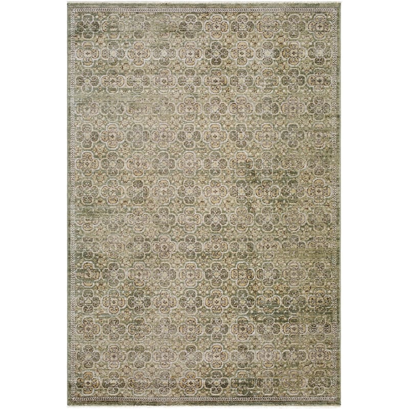 Galey Alix x Livabliss Myrtle Avenue II Vintage Damask Area Rug