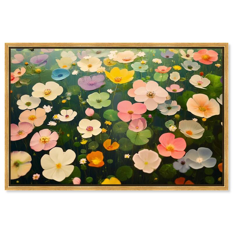 Meadow of Dreams Canvas by Art Remedy - Gold - 30" x 20"