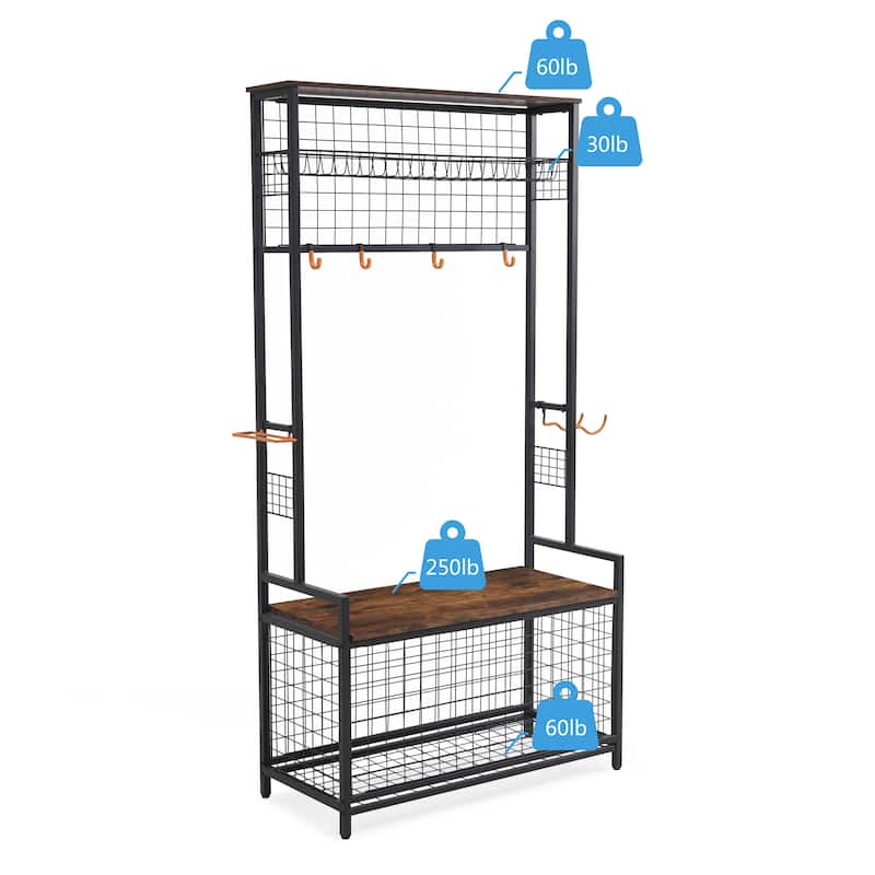 Garage Sports Equipment Organizer System Ball Gear Basketball Racks,Ball Holder with Baskets,Kids Toys Storage Organizer