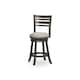 Option Weathered Gray Finish/Beige Fabric