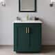 Option Green / Giotto Quartz Top / Brushed Gold Hardware