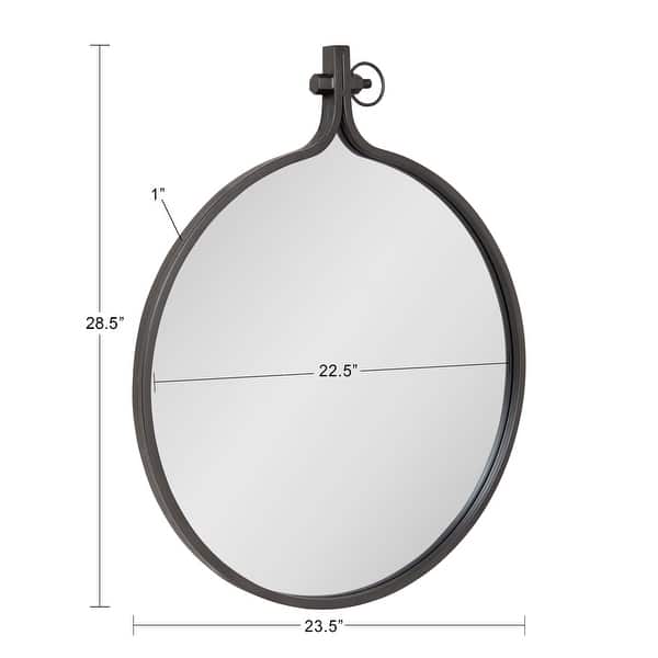 dimension image slide 0 of 11, Kate and Laurel Yitro Round Wall Mirror