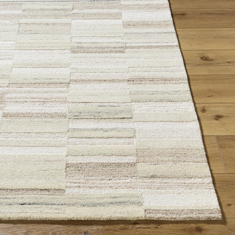 Livabliss La Puna Cottage Striped Area Rug