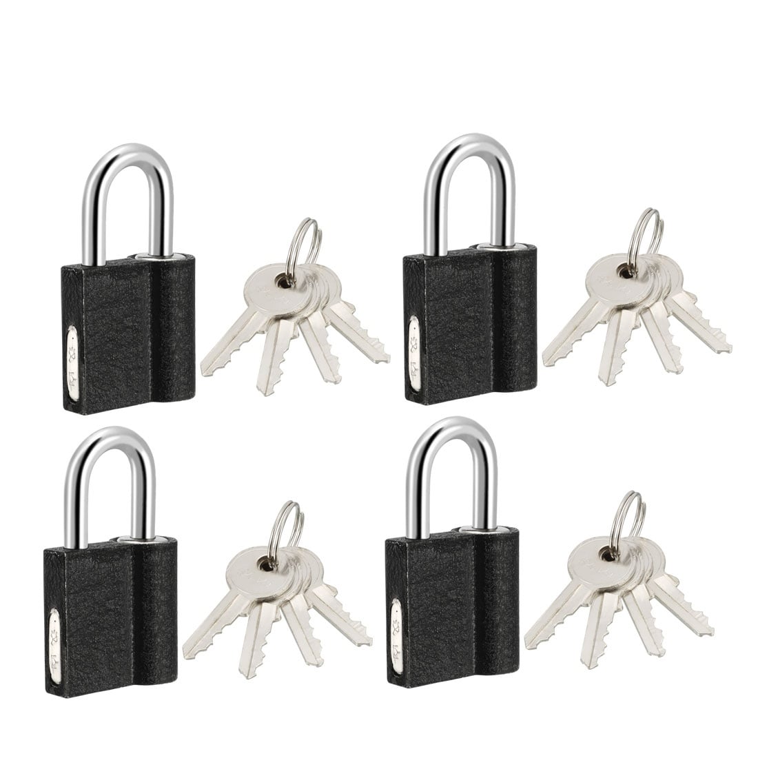 Wide store shackle padlock