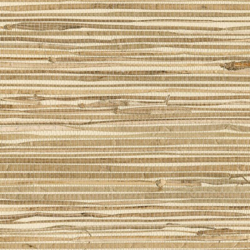 Advantage Kyodo Neutral Grasscloth Wallpaper - 36in x 288in x 14.025in