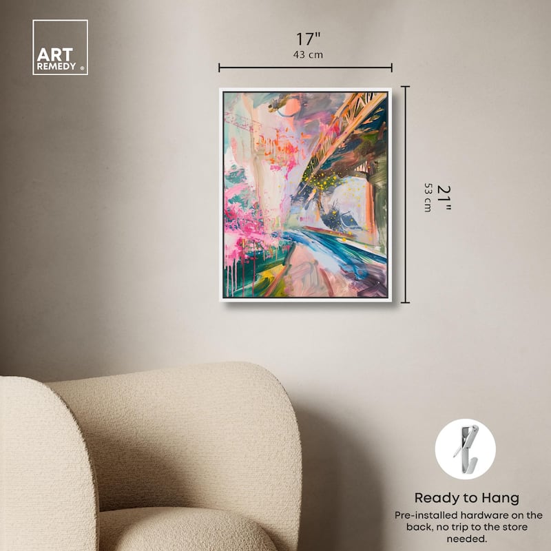 Serenade of Light Canvas by Art Remedy