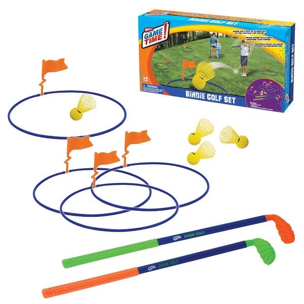 slide 2 of 7, Wham-O Birdie Golf Set Backyard Golf Game for Kids and Adults Kids