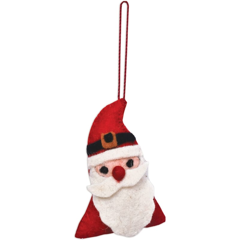 Santa Ornament -Set of 2
