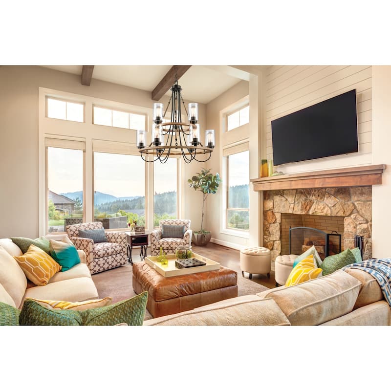 Innovations Lighting 442-9CR-33-32 Paladin Chandelier Paladin 9 Light