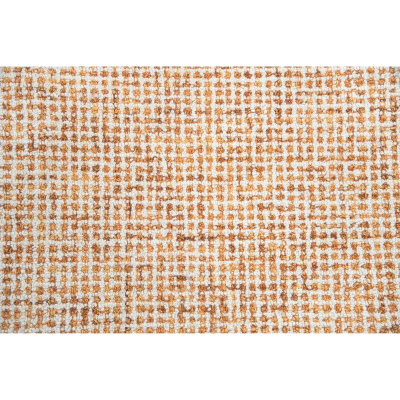 Alora Decor London Casual transitional Tweed Wool Rug